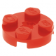LEGO lapos elem kerek 2x2, piros (4032)